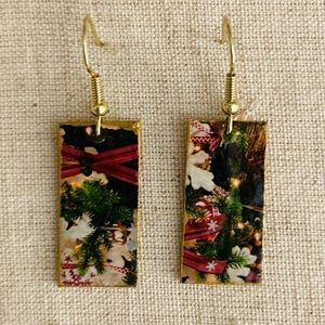 ♻️ Recycled Paper Earrings